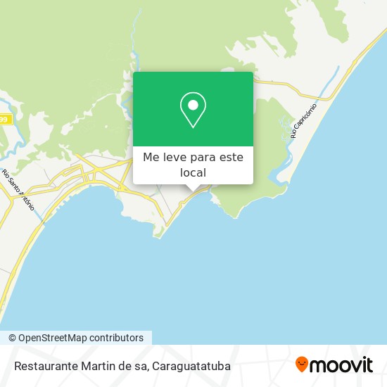 Restaurante Martin de sa mapa