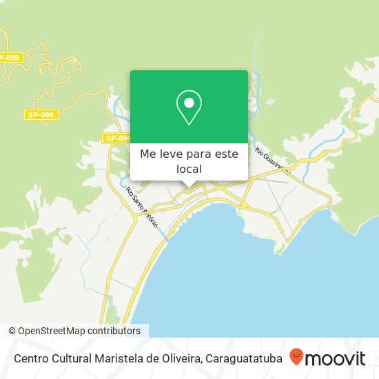 Centro Cultural Maristela de Oliveira mapa