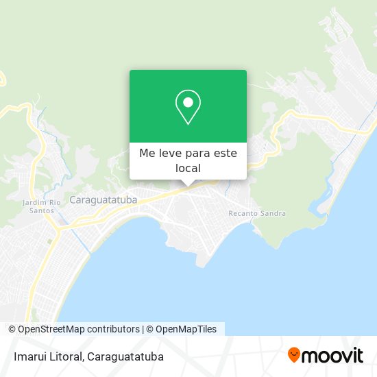 Imarui Litoral mapa