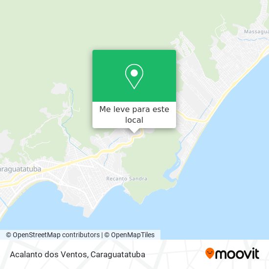 Acalanto dos Ventos mapa