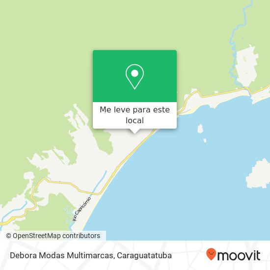 Debora Modas Multimarcas, Avenida Maestro Heitor de Carvalho, 360 Massaguaçu Caraguatatuba-SP 11677-040 mapa
