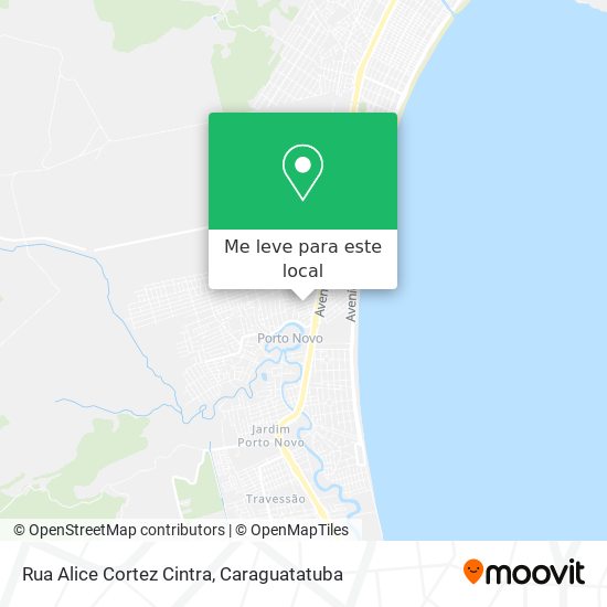 Rua Alice Cortez Cintra mapa