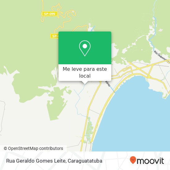 Rua Geraldo Gomes Leite mapa