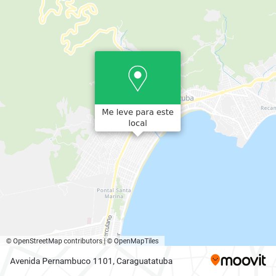 Avenida Pernambuco 1101 mapa