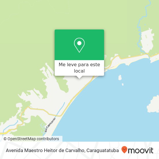 Avenida Maestro Heitor de Carvalho mapa