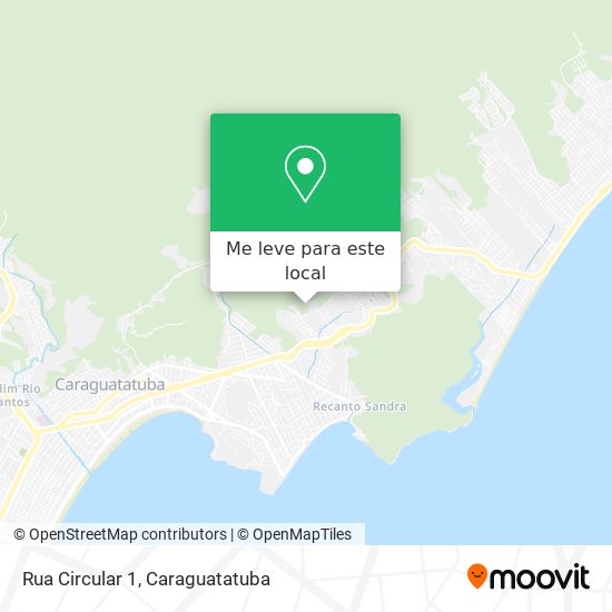 Rua Circular 1 mapa