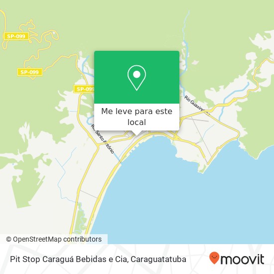 Pit Stop Caraguá Bebidas e Cia, Rua Doutor Paul Harris, 105 Centro Caraguatatuba-SP 11660-090 mapa