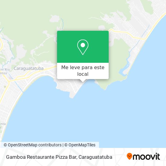 Gamboa Restaurante Pizza Bar mapa