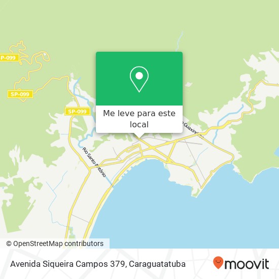 Avenida Siqueira Campos 379 mapa