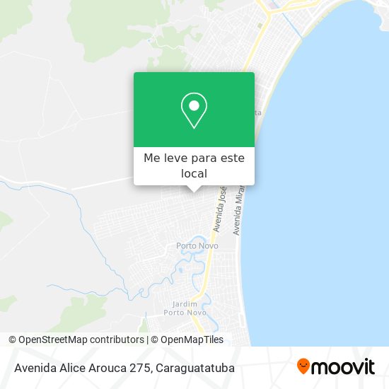 Avenida Alice Arouca 275 mapa