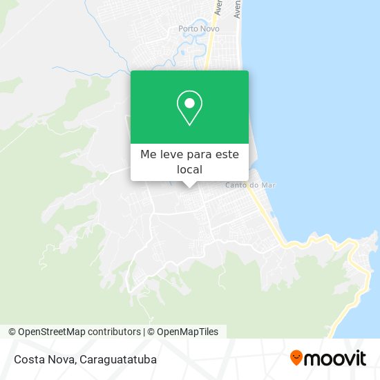 Costa Nova mapa