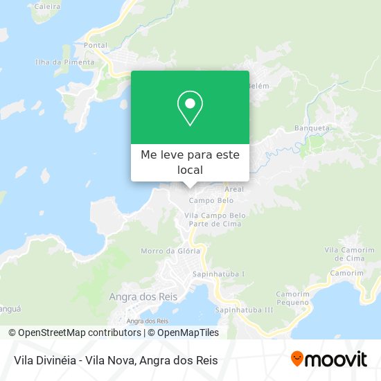 Vila Divinéia - Vila Nova mapa