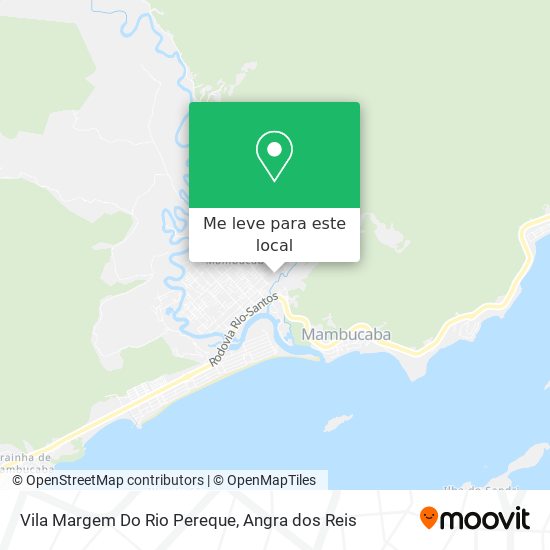 Vila Margem Do Rio Pereque mapa