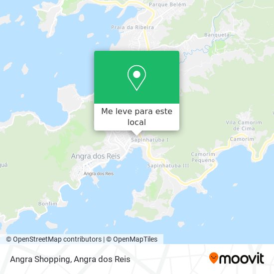 Angra Shopping mapa