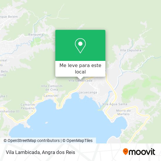Vila Lambicada mapa