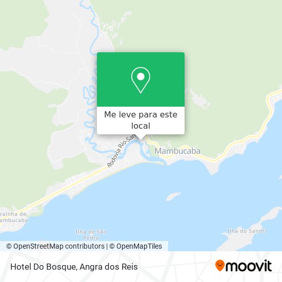 Hotel Do Bosque mapa