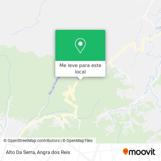 Alto Da Serra mapa