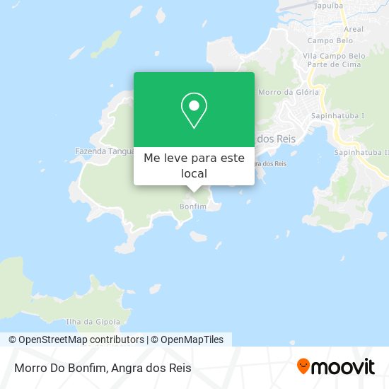 Morro Do Bonfim mapa