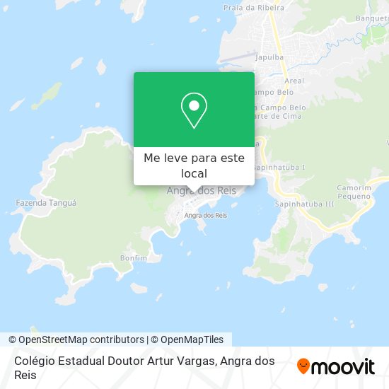 Colégio Estadual Doutor Artur Vargas mapa