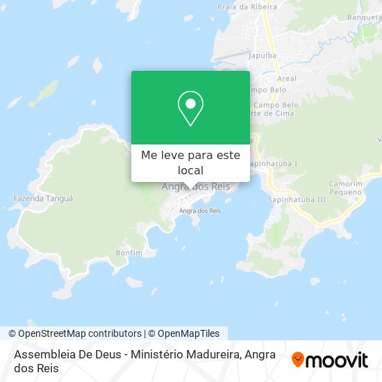 Assembleia De Deus - Ministério Madureira mapa
