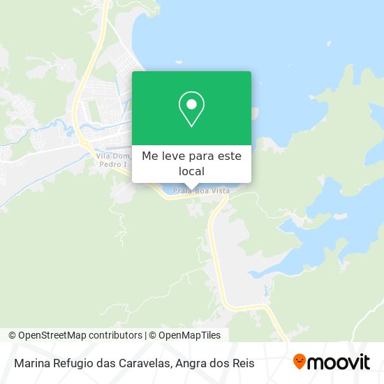Marina Refugio das Caravelas mapa