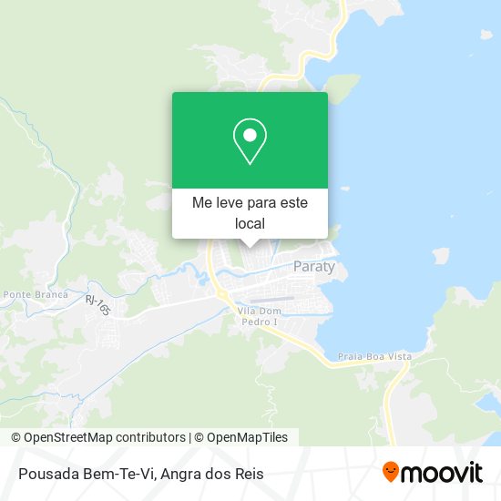 Pousada Bem-Te-Vi mapa