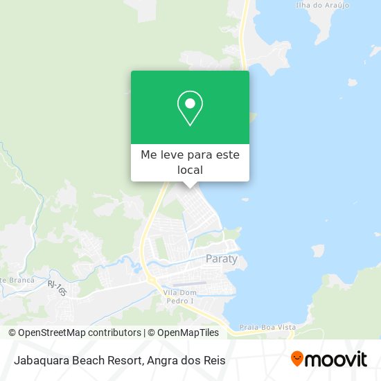 Jabaquara Beach Resort mapa