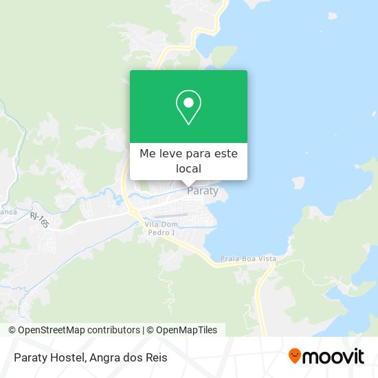 Paraty Hostel mapa