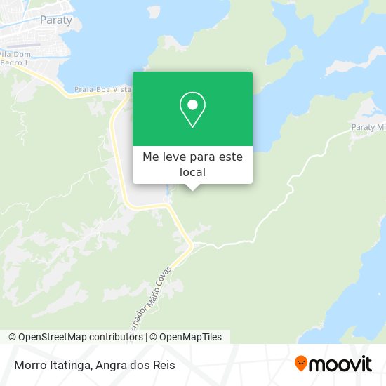 Morro Itatinga mapa