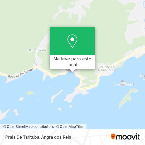 Praia De Tarituba mapa