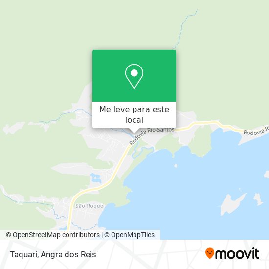 Taquari mapa