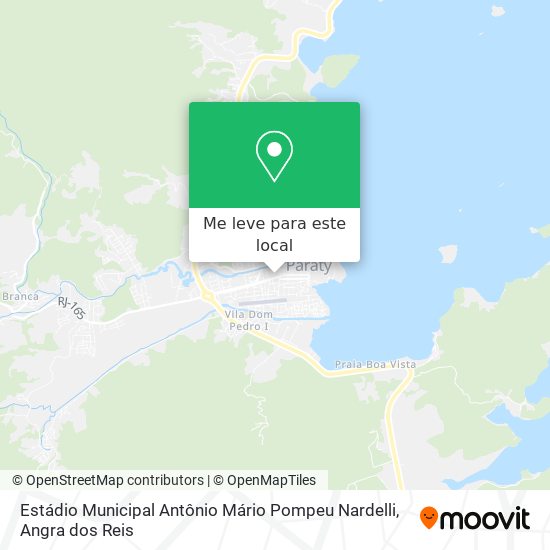 Estádio Municipal Antônio Mário Pompeu Nardelli mapa