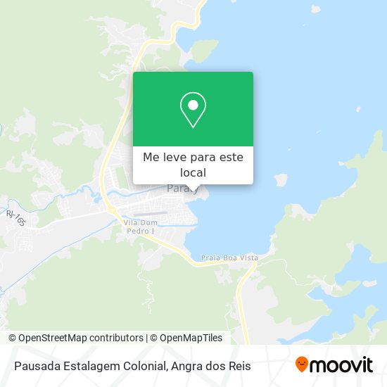 Pausada Estalagem Colonial mapa