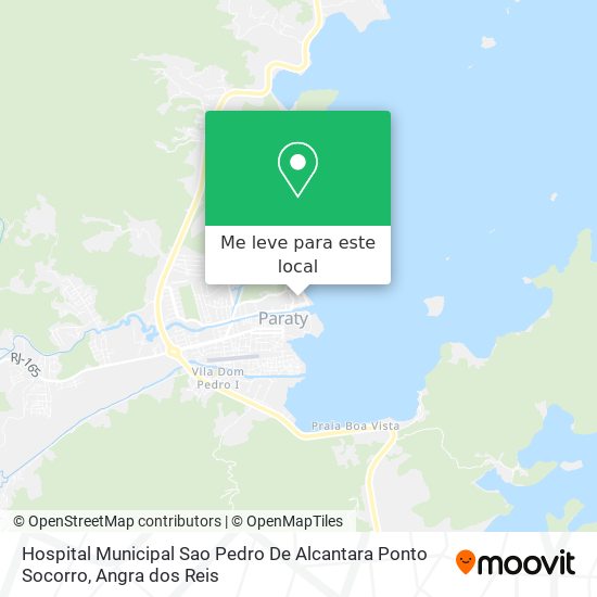 Hospital Municipal Sao Pedro De Alcantara Ponto Socorro mapa