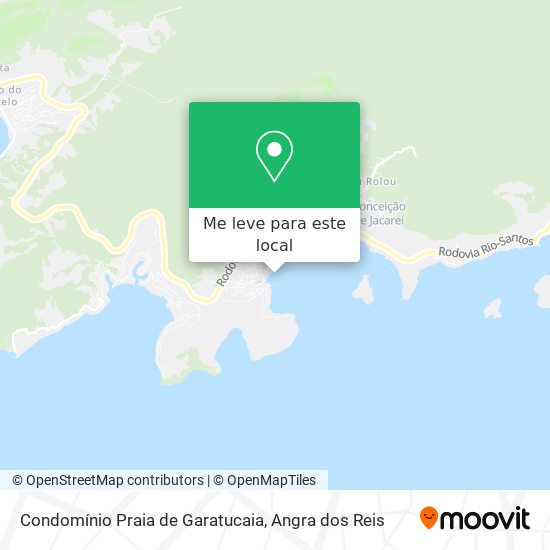 Condomínio Praia de Garatucaia mapa