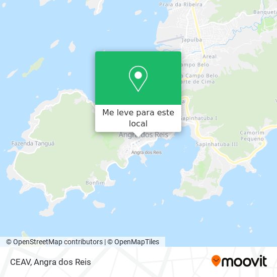 CEAV mapa