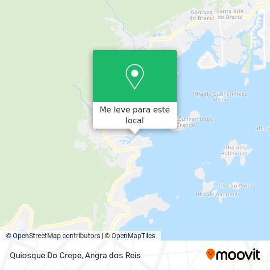 Quiosque Do Crepe mapa