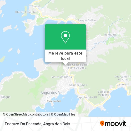 Encruzo Da Enseada mapa