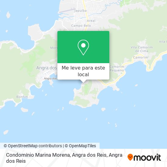 Condomínio Marina Morena, Angra dos Reis mapa