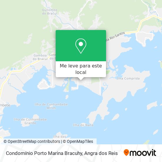 Condomínio Porto Marina Bracuhy mapa