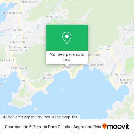 Churrascaria E Pizzaria Dom Claudio mapa