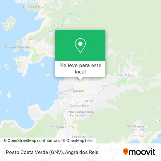 Posto Costa Verde (GNV) mapa