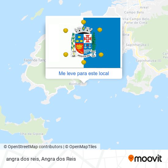 angra dos reis mapa