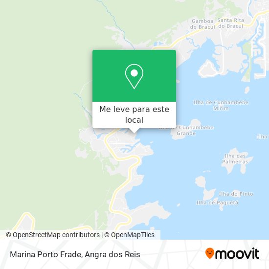 Marina Porto Frade mapa