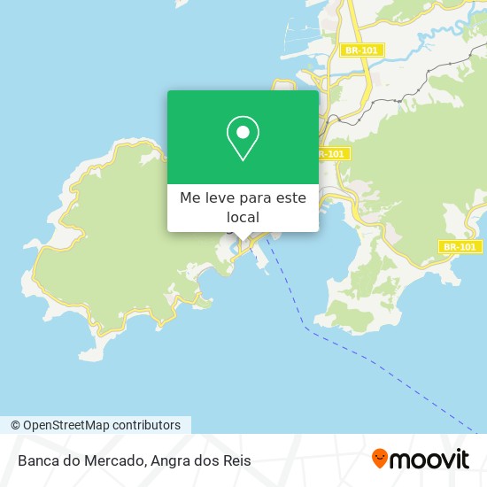 Banca do Mercado mapa