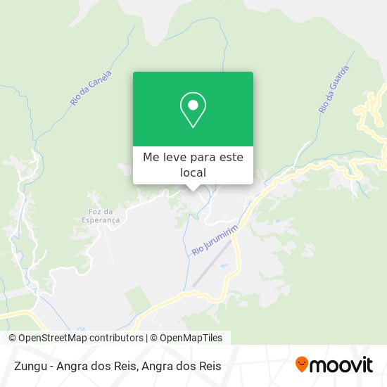 Zungu - Angra dos Reis mapa