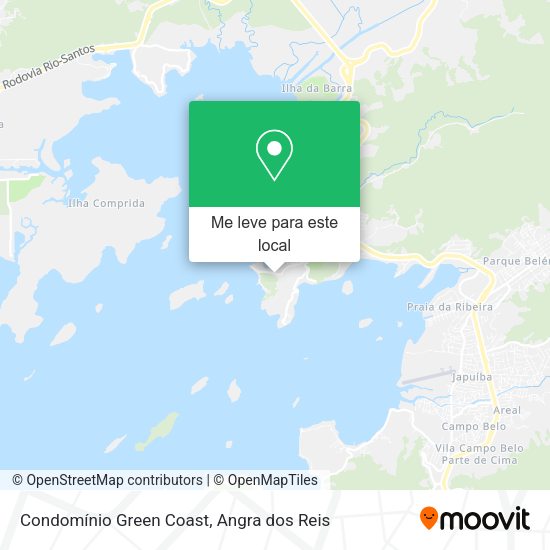 Condomínio Green Coast mapa