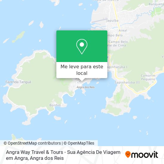 Angra Way Travel & Tours - Sua Agência De Viagem em Angra mapa