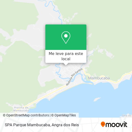 SPA Parque Mambucaba mapa