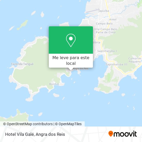Hotel Vila Galé mapa